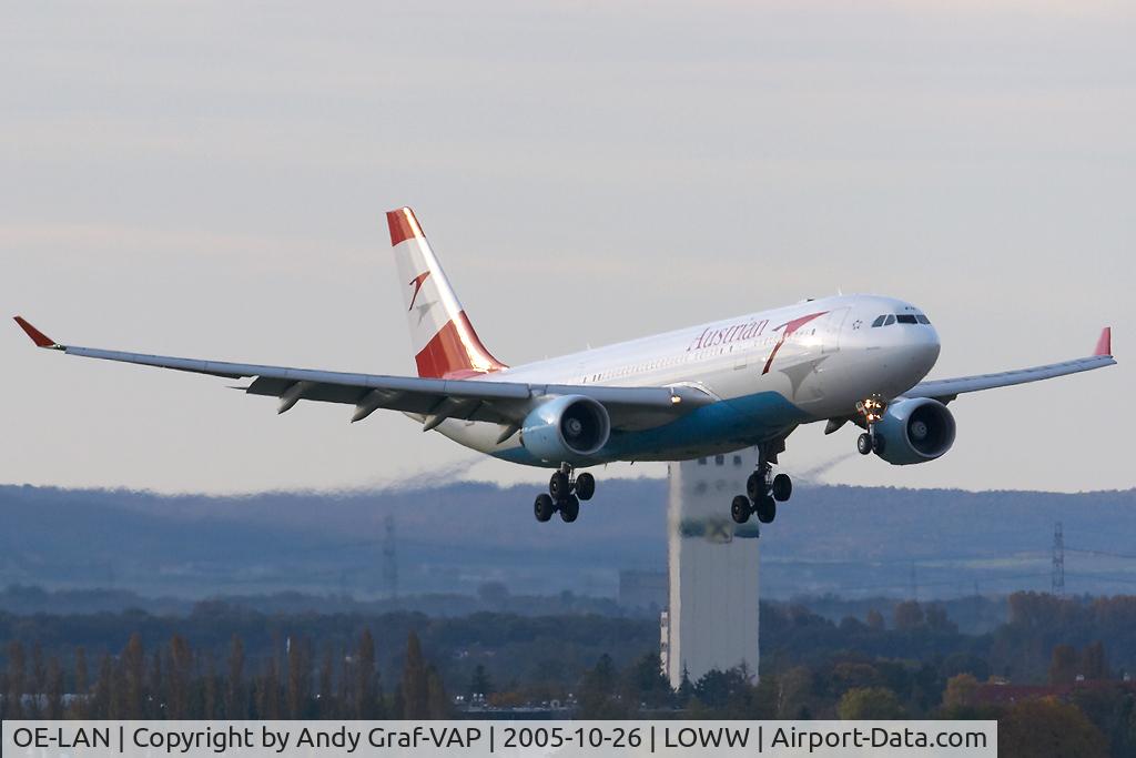 OE-LAN, 1997 Airbus A330-223 C/N 195, Austrian Airlines A330-200