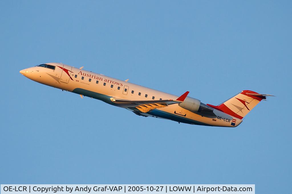 OE-LCR, 2003 Canadair CRJ-200LR (CL-600-2B19) C/N 7910, Austrian Arrows CRJ
