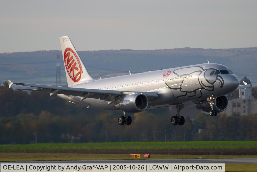 OE-LEA, 2005 Airbus A320-214 C/N 2529, NIKI A320