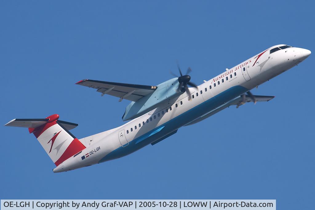 OE-LGH, 2002 De Havilland Canada DHC-8-402Q Dash 8 C/N 4075, Austrian Arrows DHC8-400