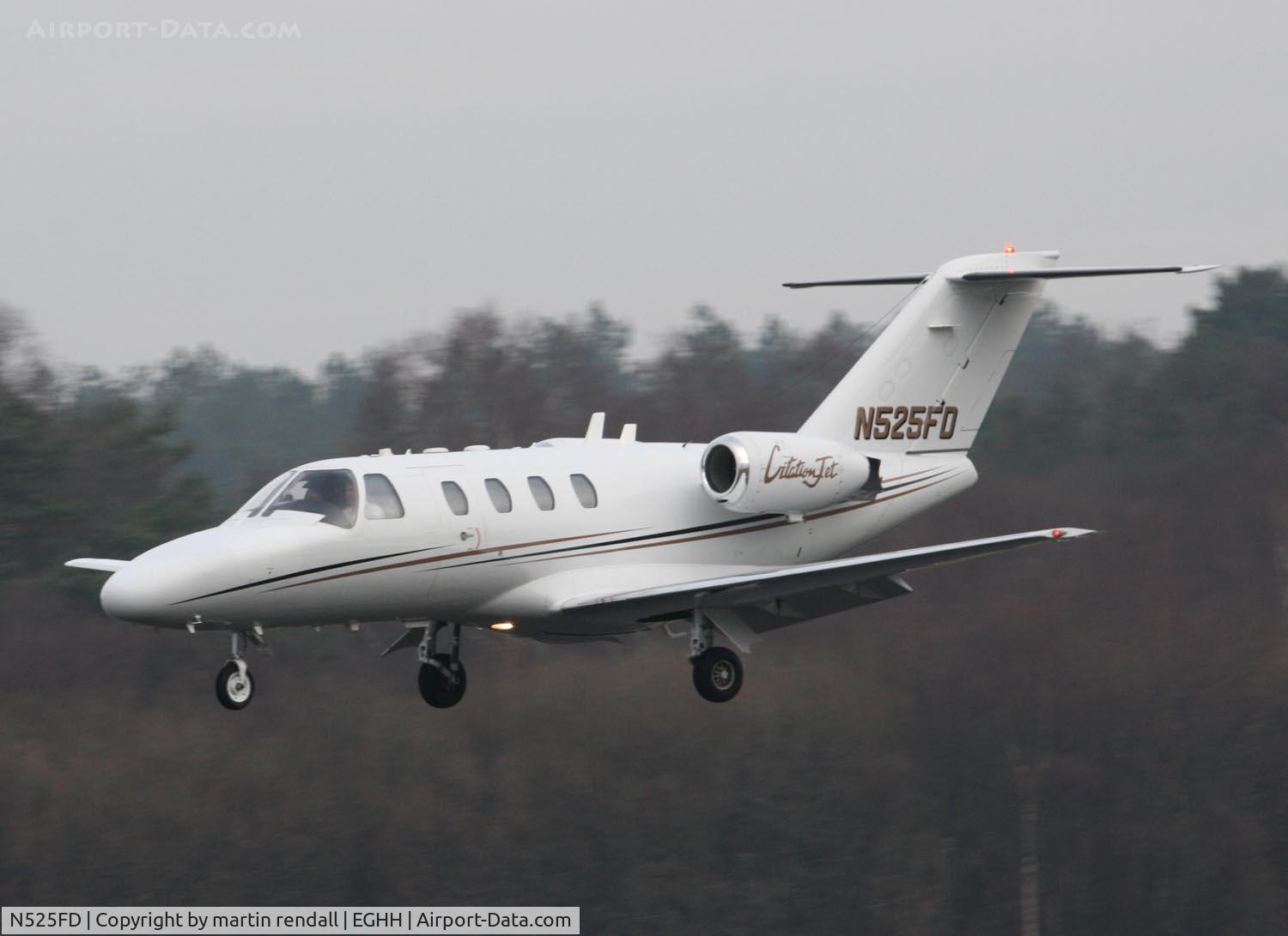 N525FD, 1993 Cessna 525 CitationJet C/N 525-0008, CITATION 525