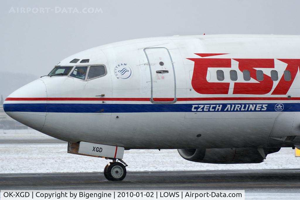 OK-XGD, 1992 Boeing 737-55D C/N 26542/2337, Czech Airlines