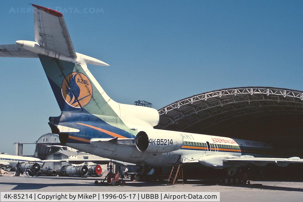 4K-85214, 1977 Tupolev Tu-154B-1 C/N 77A214, This aircraft was scrapped here at Baku.