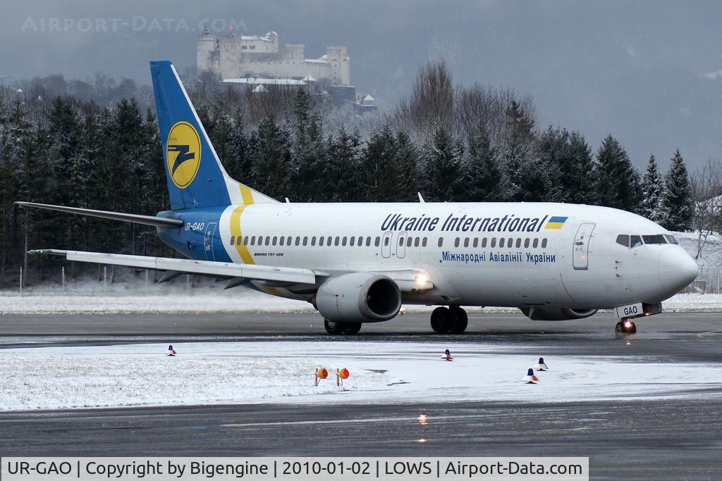 UR-GAO, 1991 Boeing 737-4Z9 C/N 25147, Ukraine International