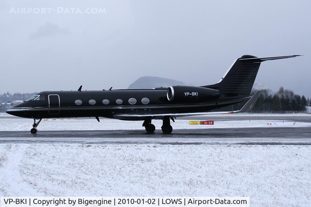 VP-BKI, 1994 Gulfstream Aerospace G-IV SP C/N 1255, Salzburg