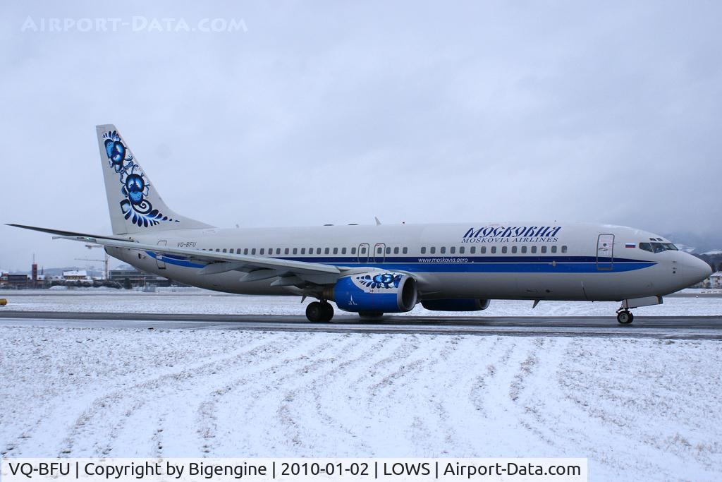 VQ-BFU, 2000 Boeing 737-883 C/N 30467, Moscovia Airlines