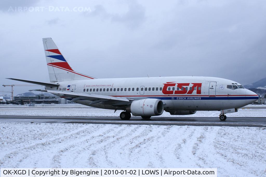 OK-XGD, 1992 Boeing 737-55D C/N 26542/2337, Czech Airlines