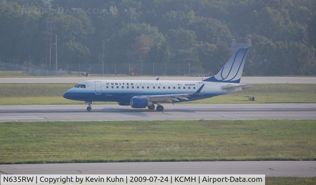 N635RW, 2004 Embraer 170SE (ERJ-170-100SE) C/N 17000056, Only United Express-TCF bird I've caught on the ground