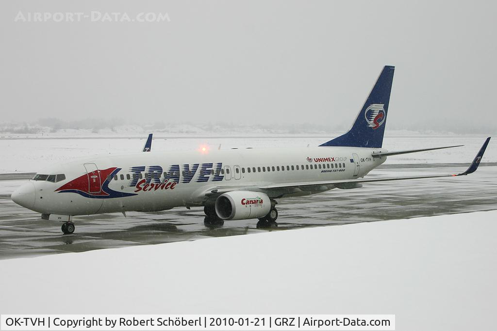 OK-TVH, 2008 Boeing 737-8Q8 C/N 35275, OK-TVH