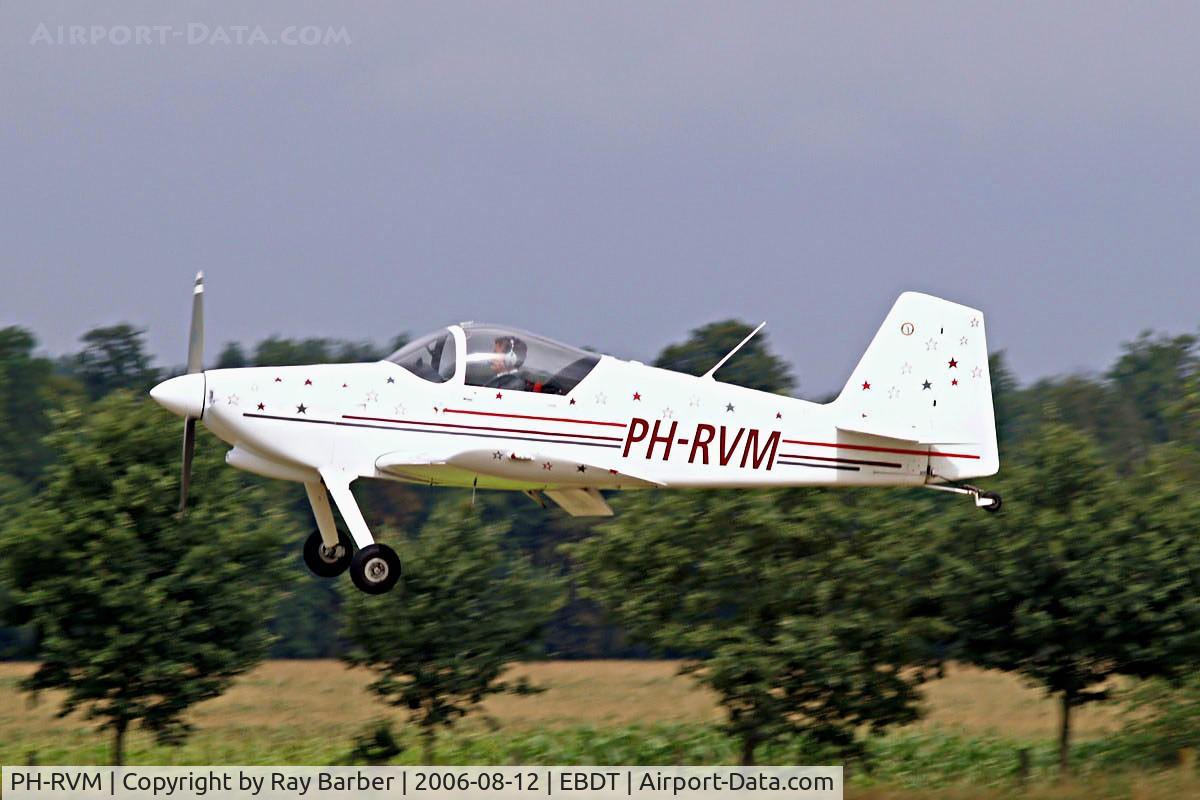 PH-RVM, 2002 Vans RV-6 C/N PFA 181A-13173, Seen landing at Schaffen-Diest Belgium for the Annual Old timers Fly In.