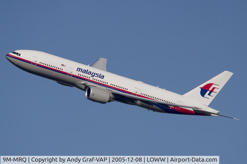 9M-MRQ, 2002 Boeing 777-2H6/ER C/N 28422, Malaysia Airlines 777-200