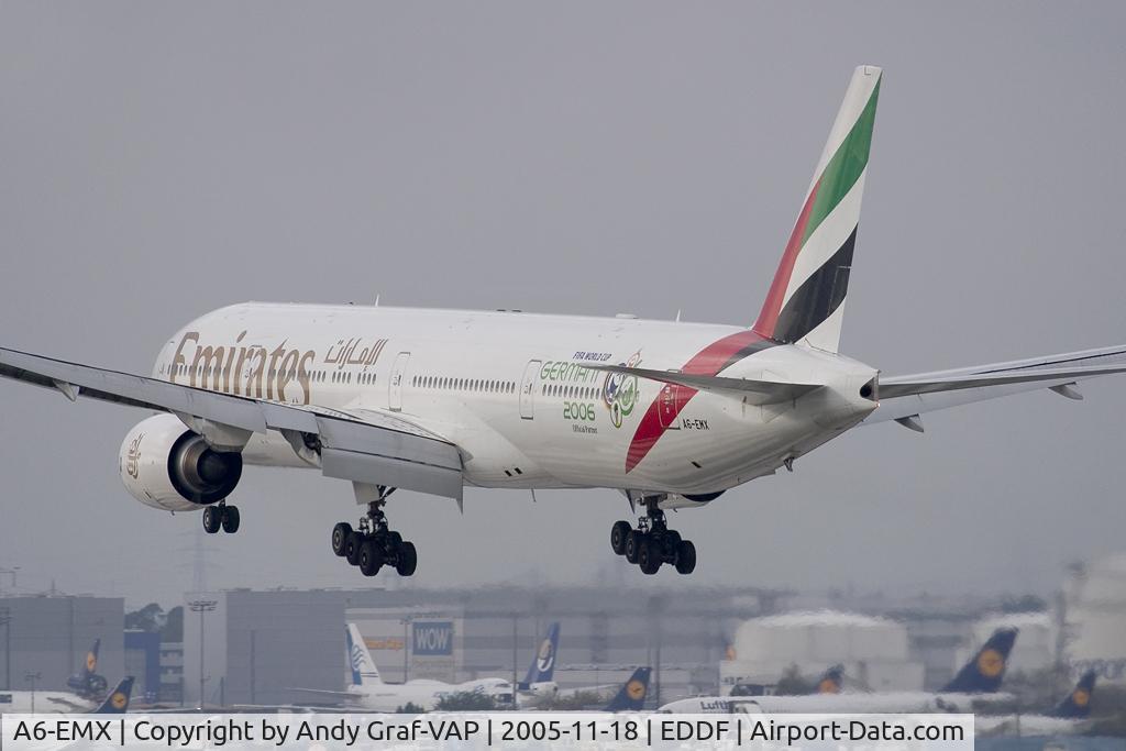 A6-EMX, 2003 Boeing 777-31H C/N 32702, Emirates 777-300