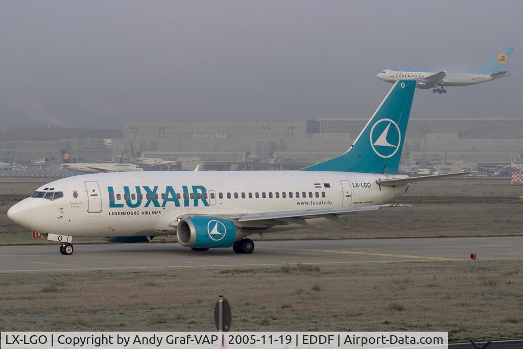 LX-LGO, 1992 Boeing 737-5C9 C/N 26438, Luxair 737-500