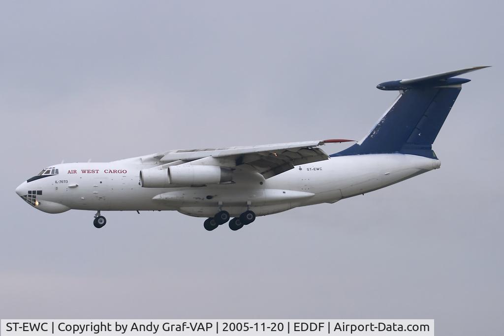 ST-EWC, Ilyushin Il-76TD C/N 23438129, Air West Cargo Y76
