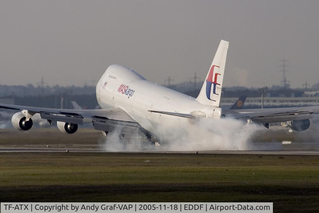 TF-ATX, 1987 Boeing 747-236B C/N 23711, MAS Kargo 747-200