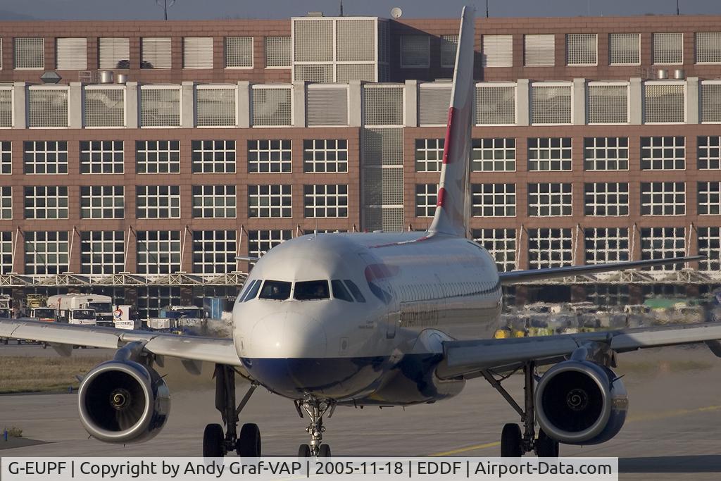 G-EUPF, 2000 Airbus A319-131 C/N 1197, British Airways A319