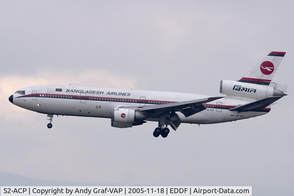 S2-ACP, 1979 McDonnell Douglas DC-10-30 C/N 46995/275, Bangladesh Airlines DC10-30