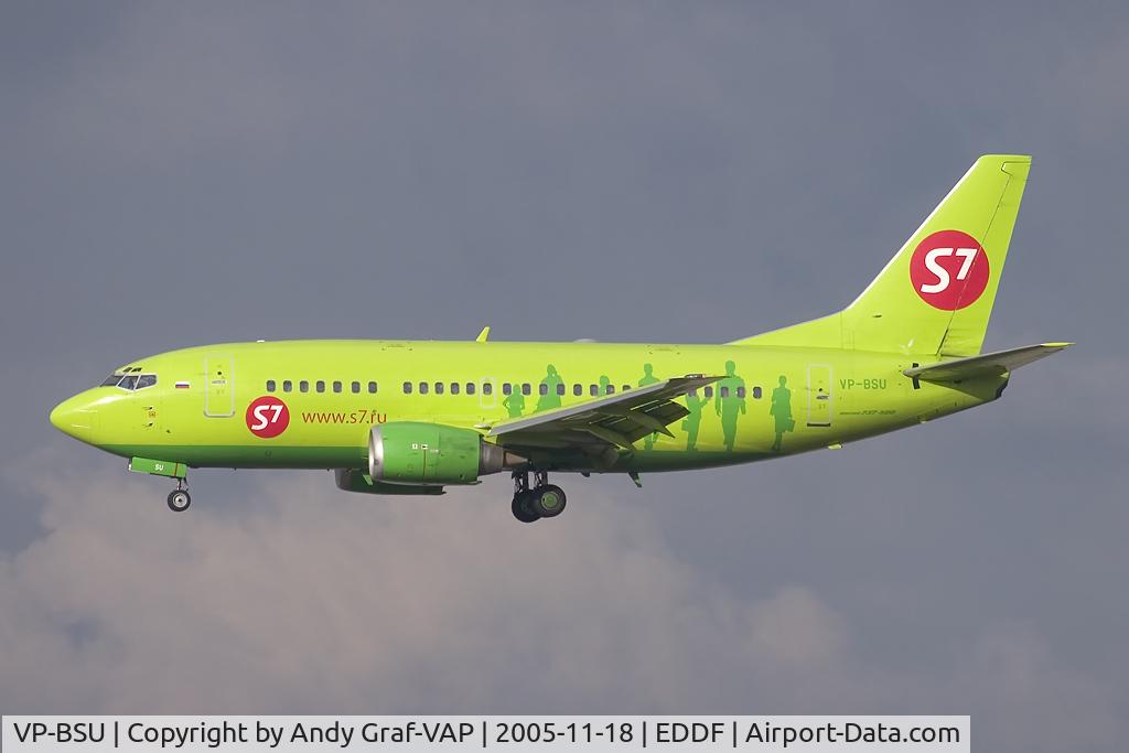 VP-BSU, 1992 Boeing 737-522 C/N 26675, S7 Airlines 737-500