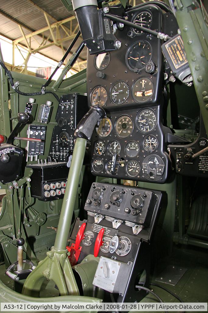 A53-12, Bell P-39D Airacobra C/N Composite, Bell P-39D Airacobra at Classic Jets, Parafield, Australia in 2008.