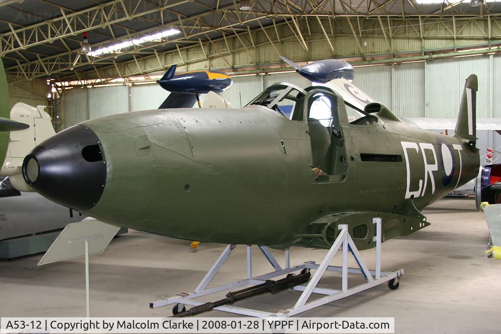 A53-12, Bell P-39D Airacobra C/N Composite, Bell P-39D Airacobra at Classic Jets, Parafield, Australia in 2008.