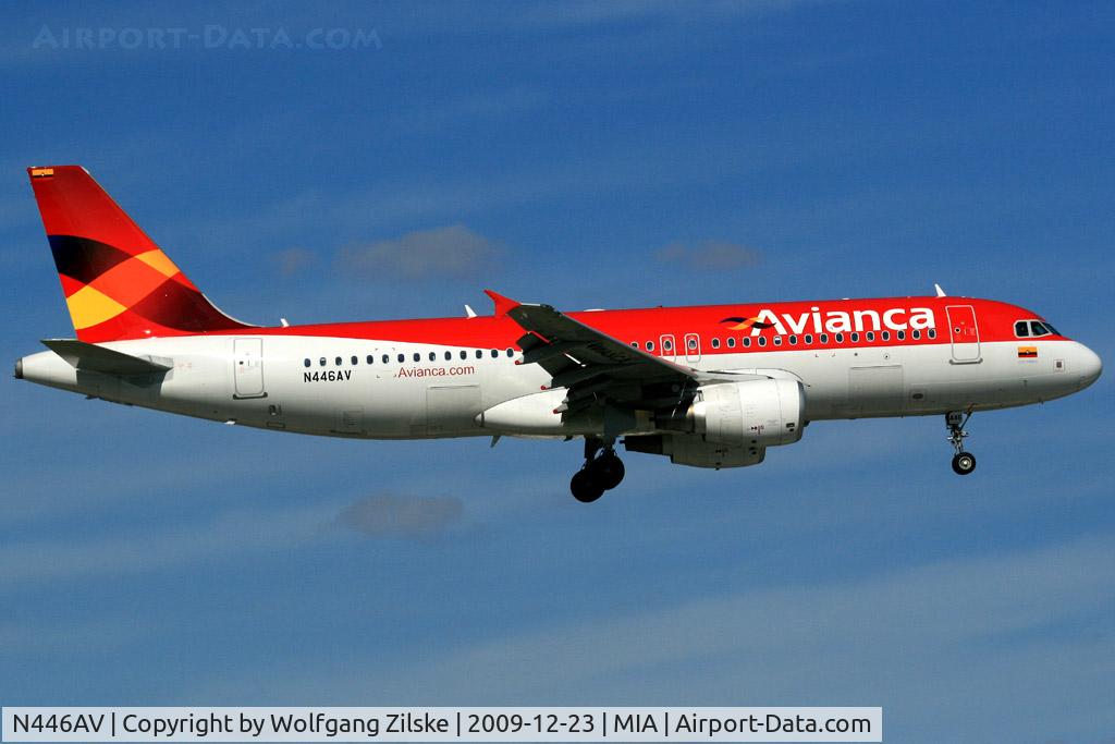 N446AV, 2009 Airbus A320-214 C/N 4046, visitor