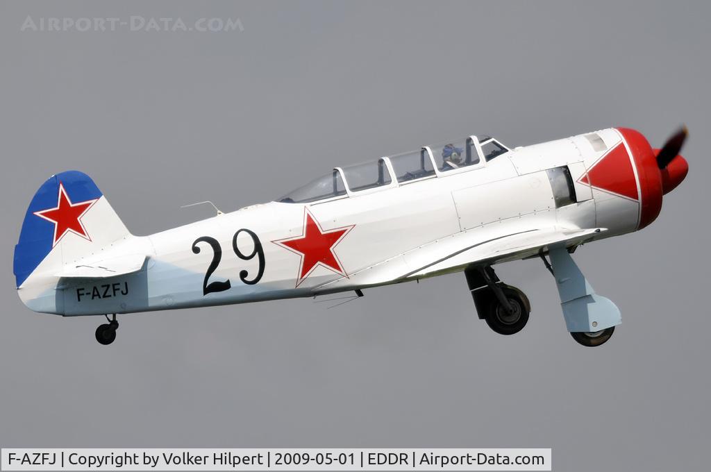 F-AZFJ, Yakovlev Yak-11 C/N 25 III/02, YAk-11