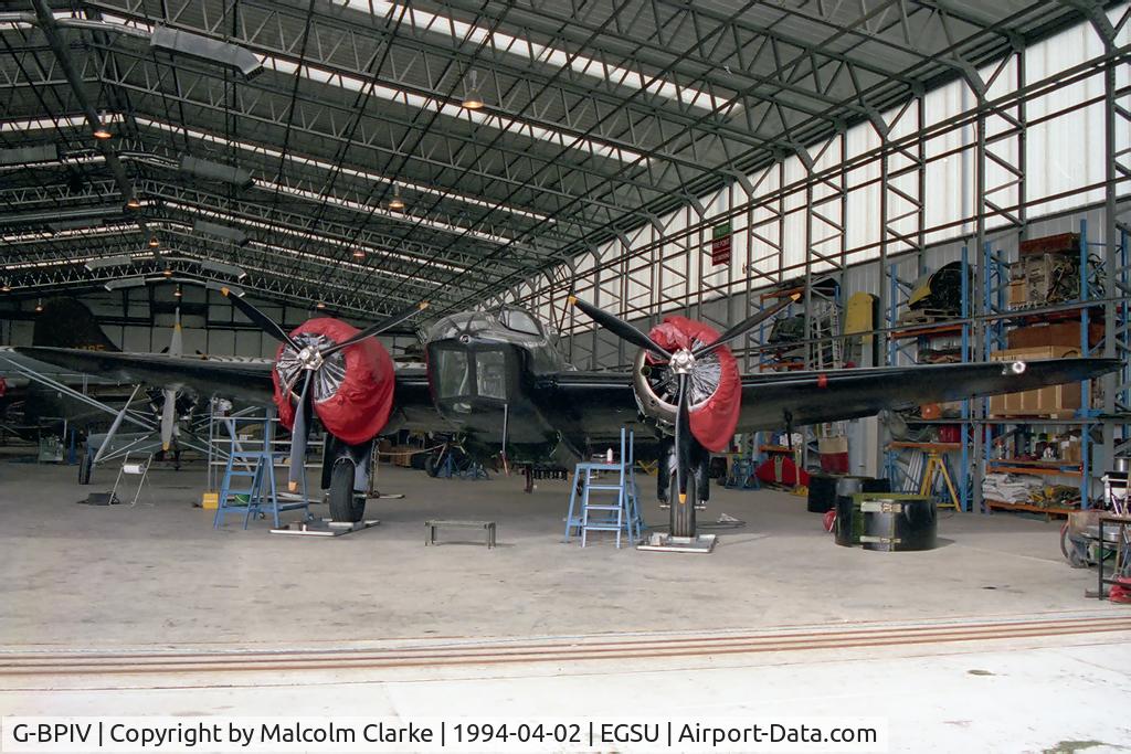 G-BPIV, 1943 Bristol 149 Bolingbroke Mk.IVT C/N 10201, Bristol Bolingbroke lVT at the Imperial War Museum, Duxford in 1994.
