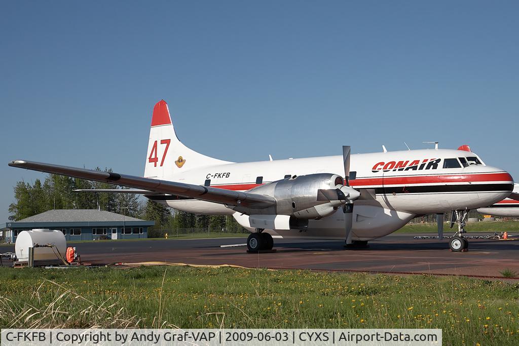 C-FKFB, 1953 Convair 340-31 C/N 57, Conair C580