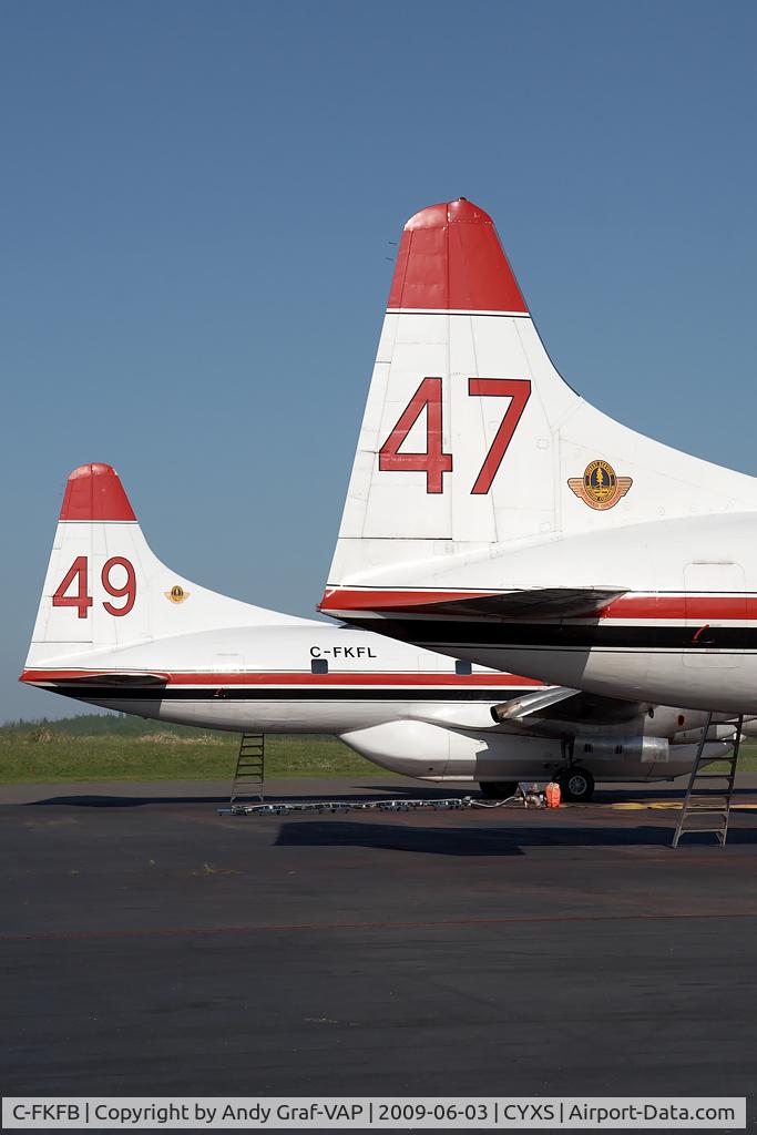 C-FKFB, 1953 Convair 340-31 C/N 57, Conair C580