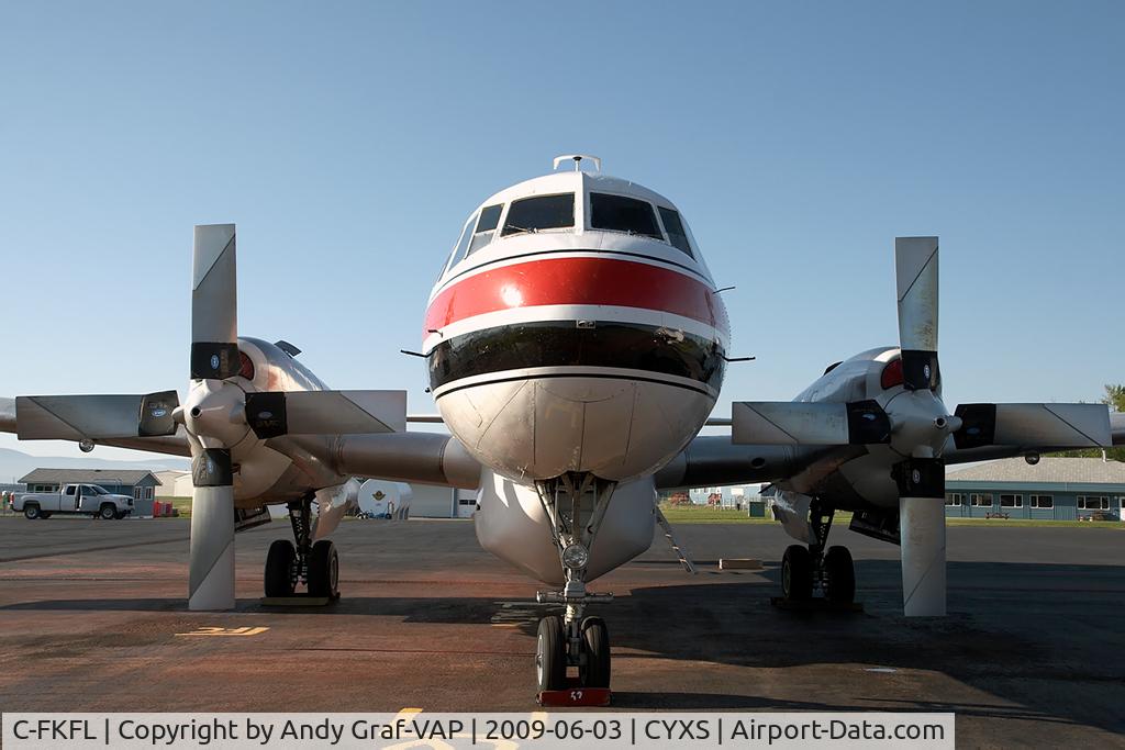 C-FKFL, 1957 Convair CV-580 C/N 465, Conair C580