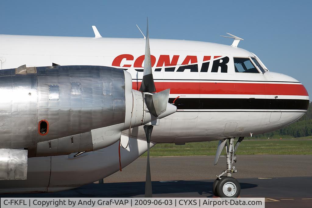 C-FKFL, 1957 Convair CV-580 C/N 465, Conair C580