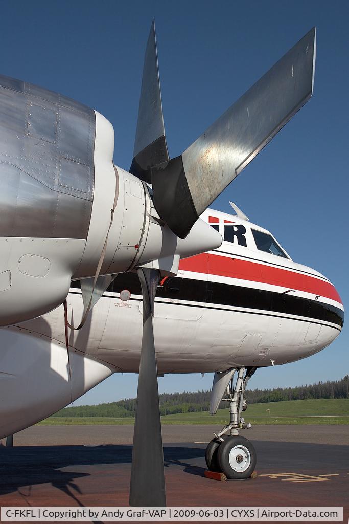 C-FKFL, 1957 Convair CV-580 C/N 465, Conair C580