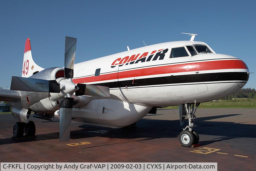 C-FKFL, 1957 Convair CV-580 C/N 465, Conair C580