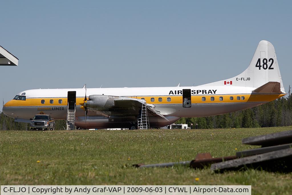 C-FLJO, Lockheed L-188C Electra C/N 1103, Air Spray L188