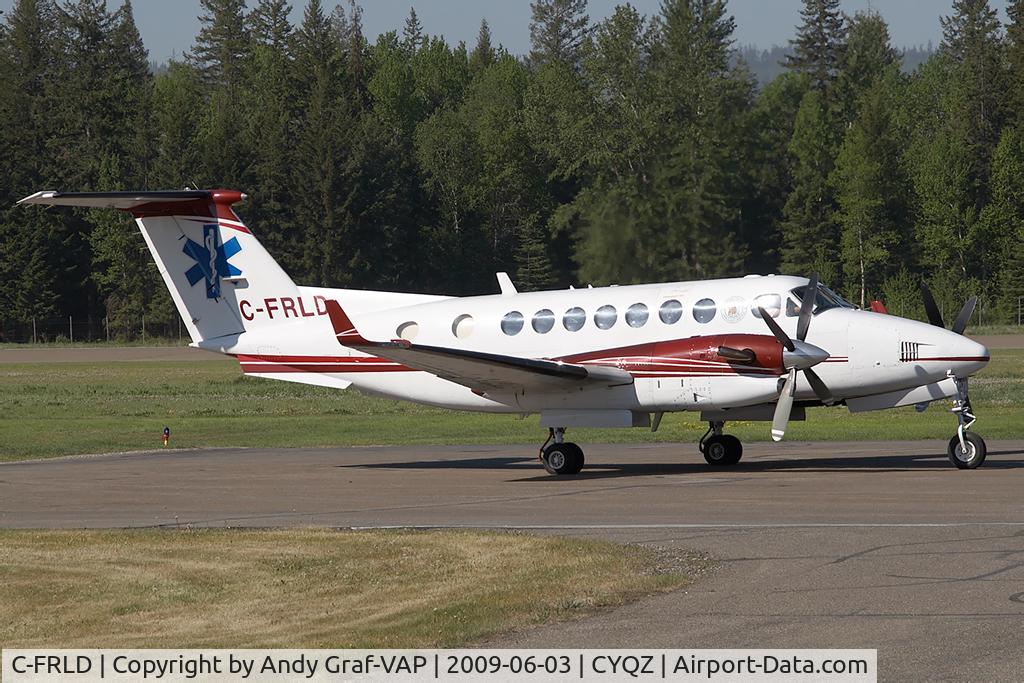 C-FRLD, 1990 Beech B300 King Air C/N FL 33, Air Ambulance B100