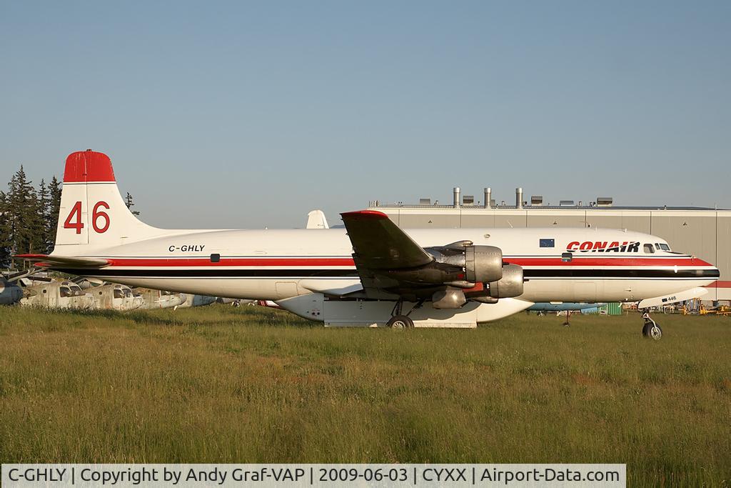C-GHLY, 1958 Douglas DC-6B (C-118) C/N 45501, Conair DC6