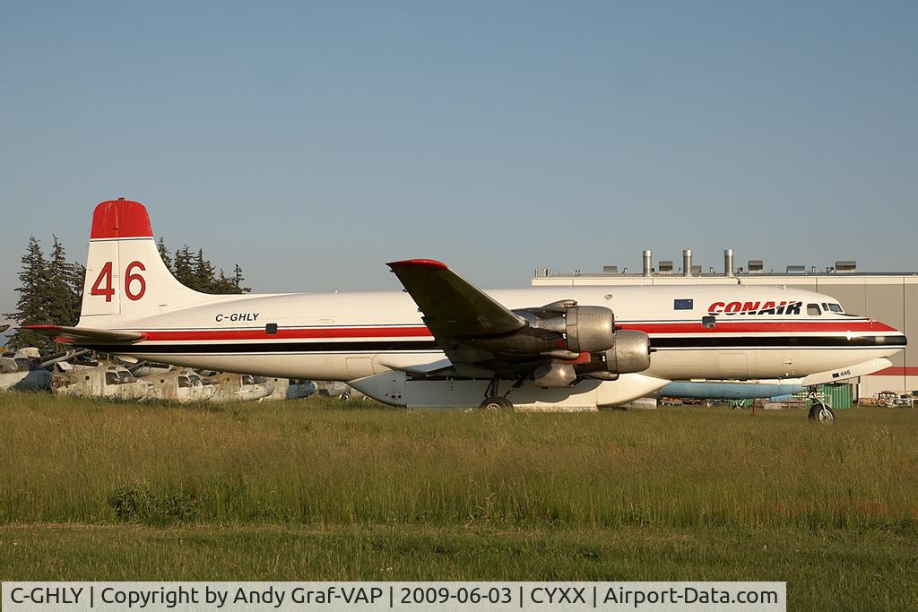 C-GHLY, 1958 Douglas DC-6B (C-118) C/N 45501, Conair DC6