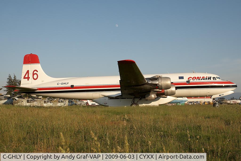 C-GHLY, 1958 Douglas DC-6B (C-118) C/N 45501, Conair DC6