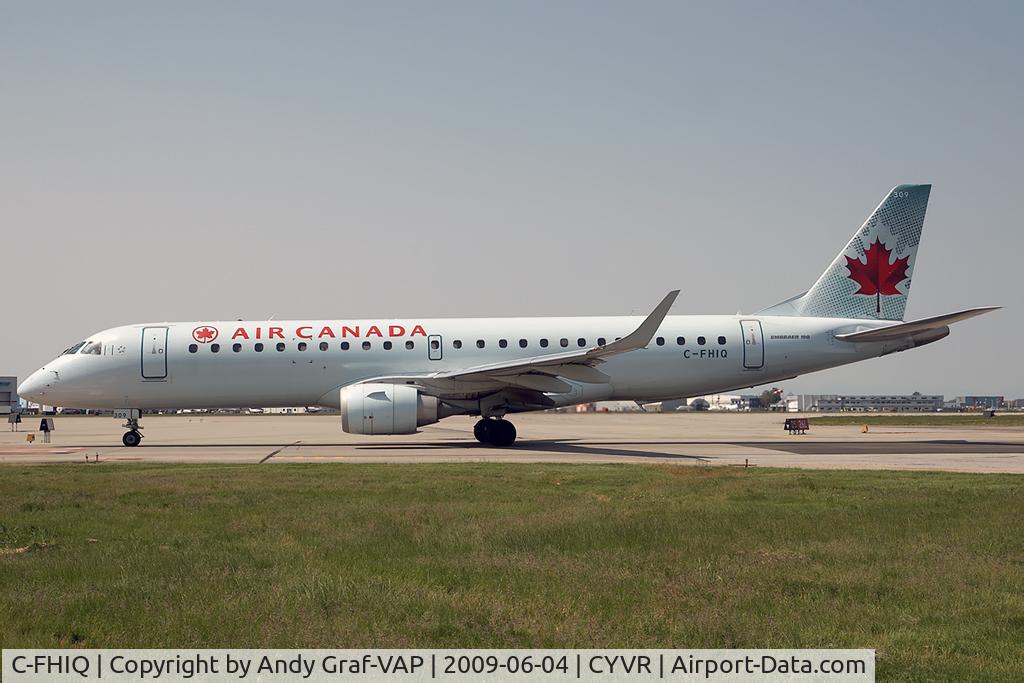C-FHIQ, 2006 Embraer 190AR (ERJ-190-100IGW) C/N 19000031, Air Canada EMB190