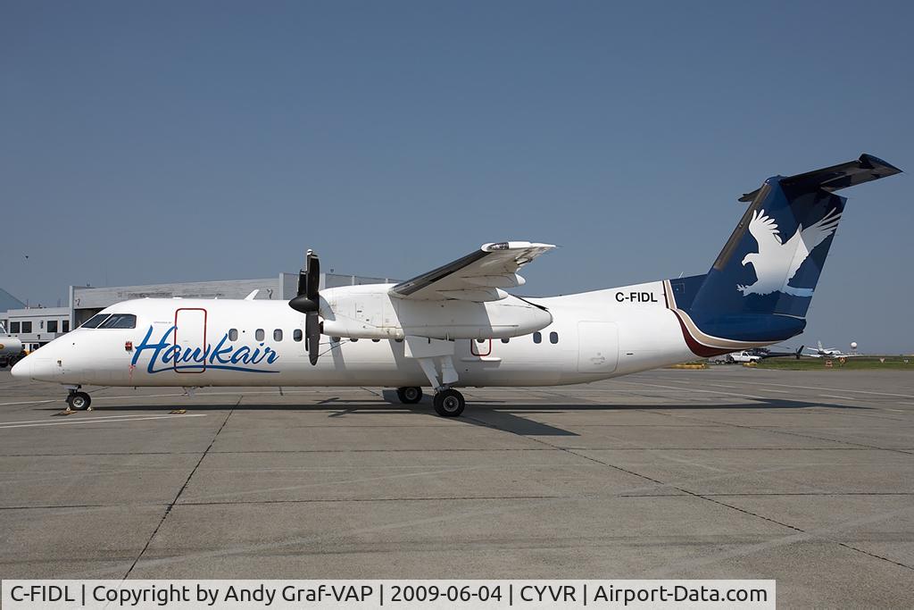 C-FIDL, 1991 De Havilland Canada DHC-8-311A Dash 8 C/N 305, Hawkair DHC 8-300