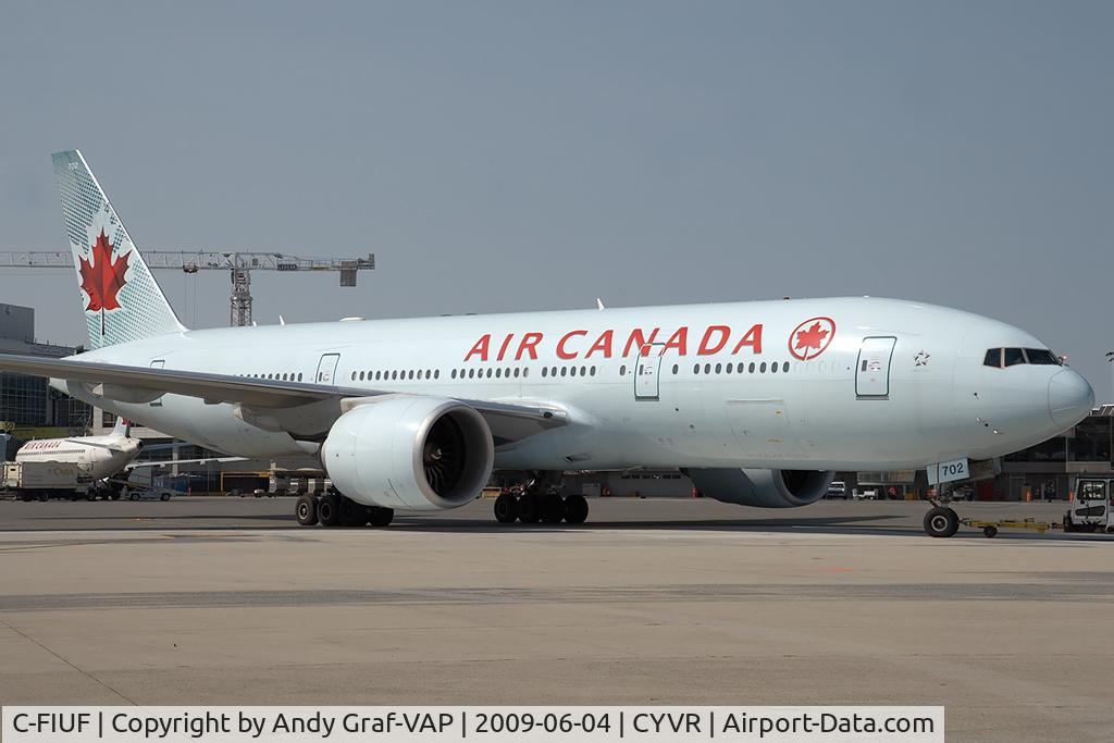 C-FIUF, 2007 Boeing 777-233/LR C/N 35243, Air Canada 777-200