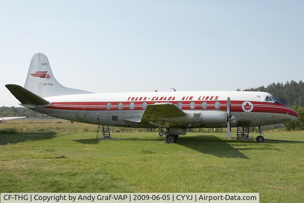 CF-THG, 1957 Vickers Viscount 757 C/N 224, Trans Canada Airlines Vickers Viscount