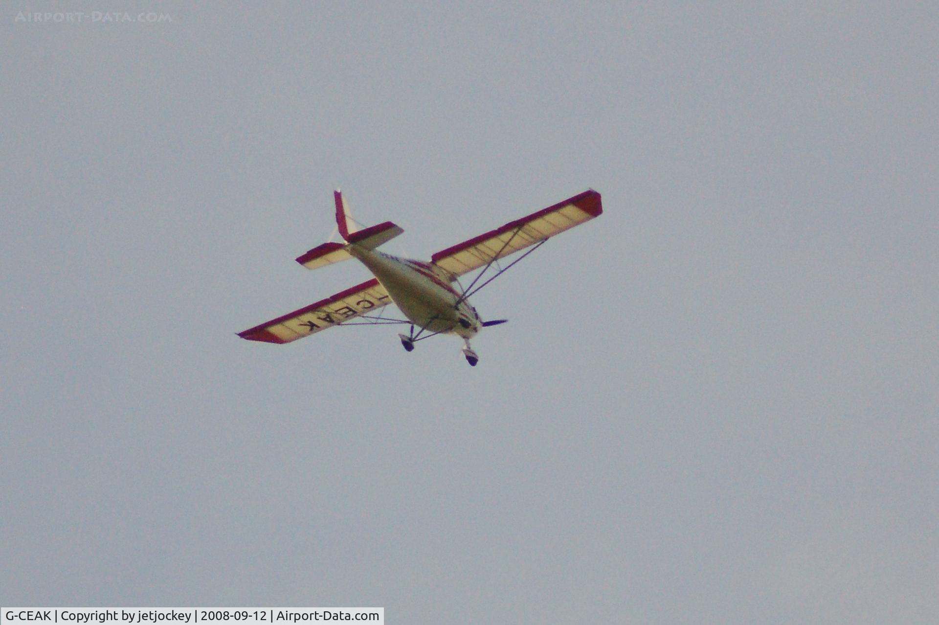 G-CEAK, 2006 Comco Ikarus C42 FB80 C/N 0606-6826, A Sunday Jaunt
