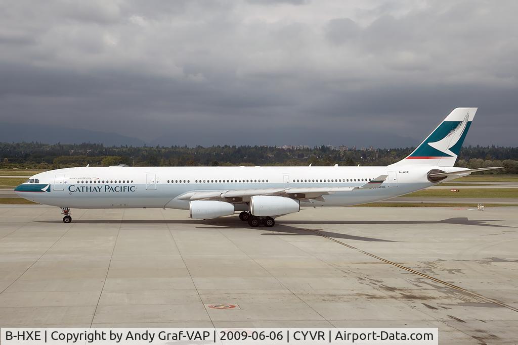 B-HXE, 1996 Airbus A340-313 C/N 157, Cathay Pacific A340-300