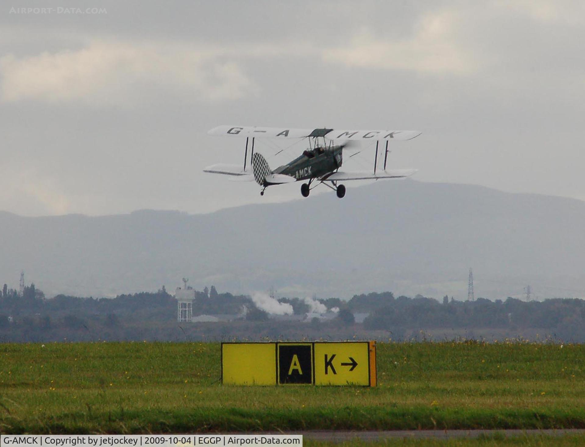 G-AMCK, 1941 De Havilland DH-82A Tiger Moth II C/N 84641, Taking of from R27