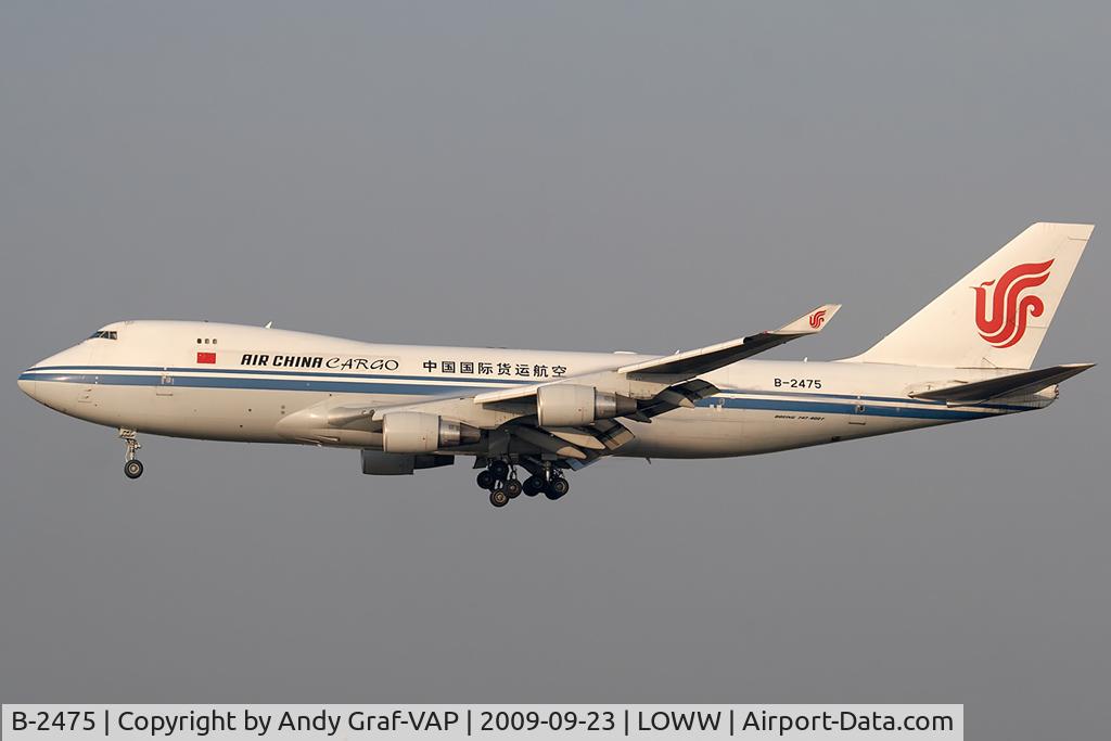 B-2475, 2005 Boeing 747-4FTF/SCD C/N 34239, Air China Cargo 747-400