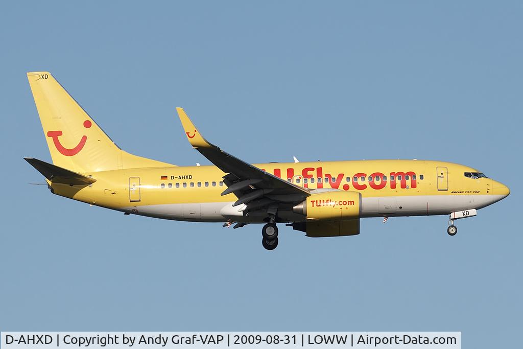 D-AHXD, 2007 Boeing 737-7K5 C/N 30726, TUIfly 737-700