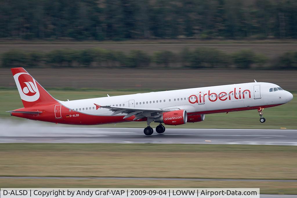 D-ALSD, 2001 Airbus A321-211 C/N 1607, Air Berlin A321