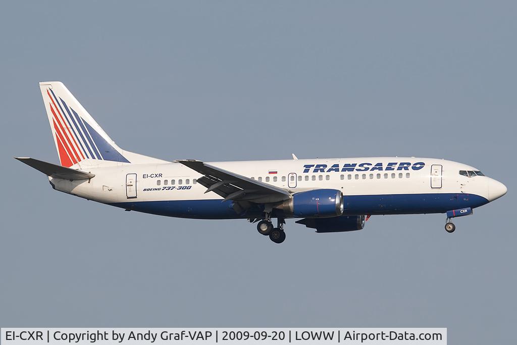 EI-CXR, 1989 Boeing 737-329 C/N 24355/1709, Transaer 737-300