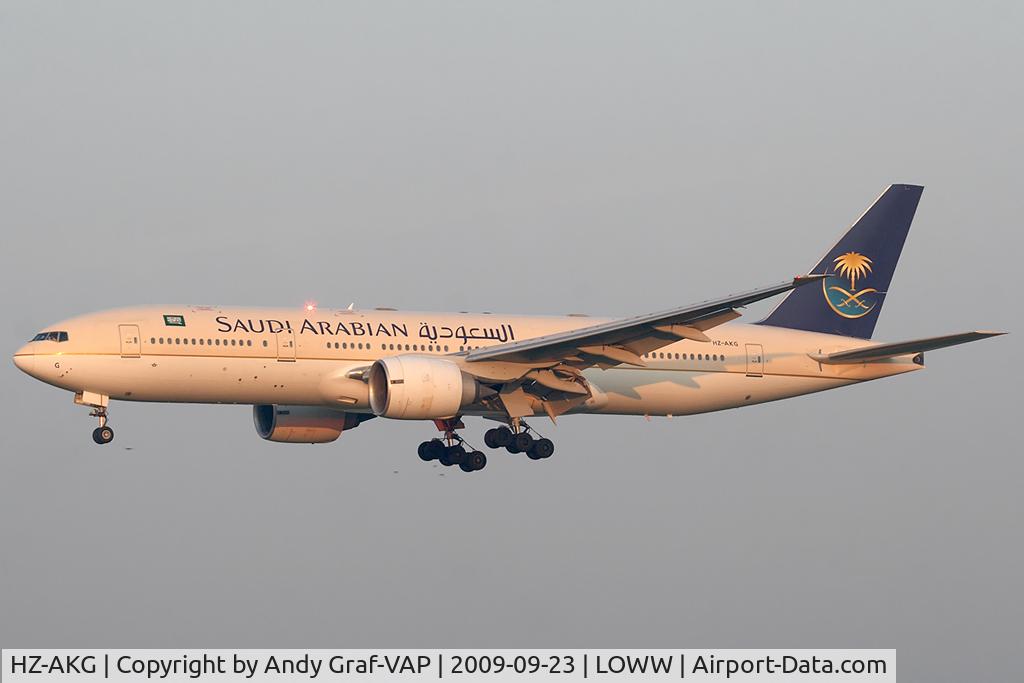 HZ-AKG, 1998 Boeing 777-268/ER C/N 28350, Saudi Arabian 777-200